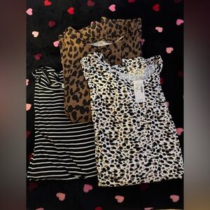 Lot of 3 Maurice’s Women’s Short Sleeve Shirts 3x
